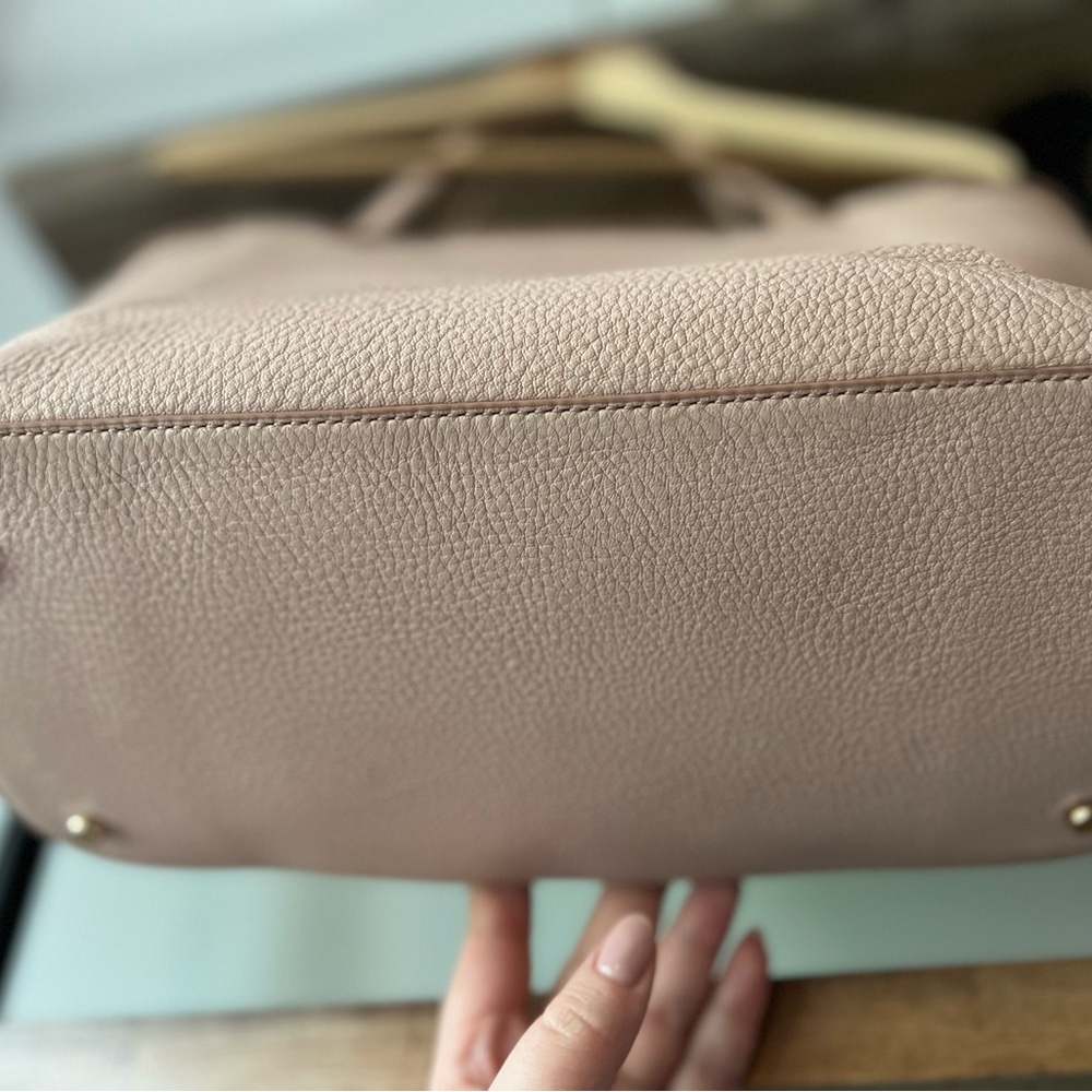 Kate Spade Hayes Pebble Leather Pink Blush Tote - Picture 8 of 15